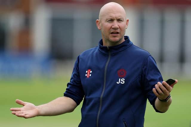 Northamptonshire head coach John Sadler