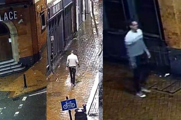 Police want to speak to this man.