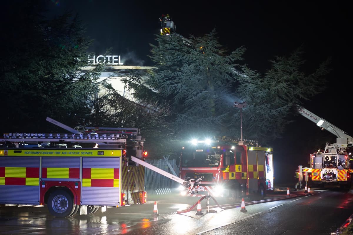 'We're open as normal' says hotel after blaze at historic Art Deco hotel at Sywell 