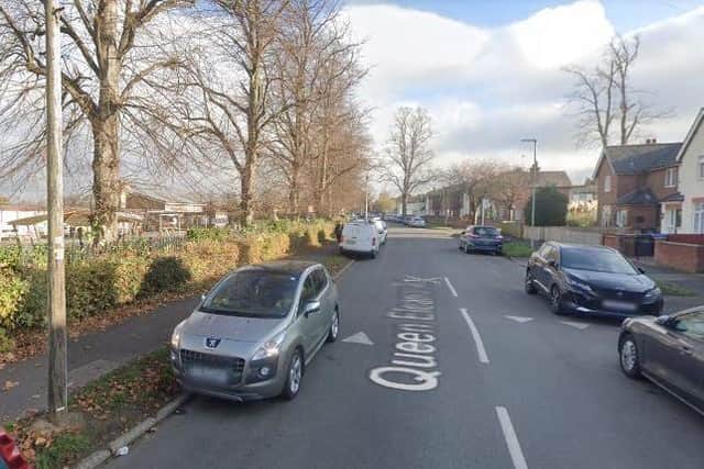 The incident happened in Queen Eleanor Road