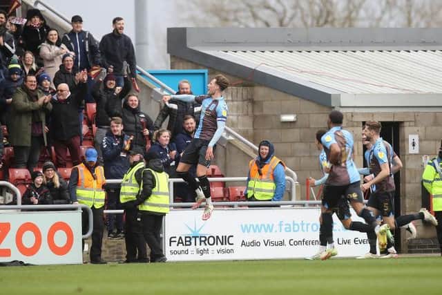 Fraser Horsfall is joint-top scorer for the Cobblers this season.