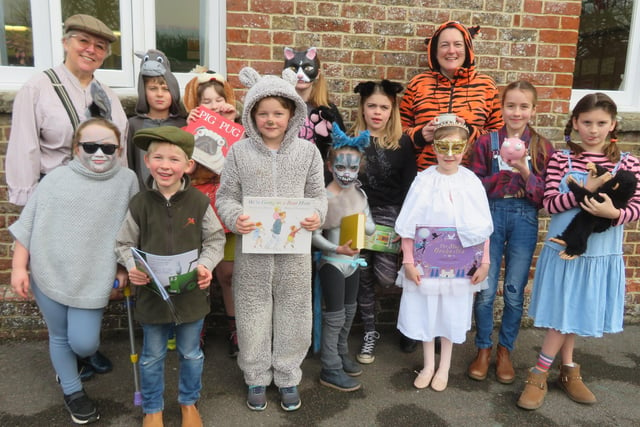 Ashurst CE Aided Primary School World Book Day Celebrations: Stories that featured animals