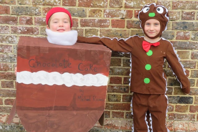 Ashurst CE Aided Primary School World Book Day Celebrations: Chocolate cake and gingerbread man