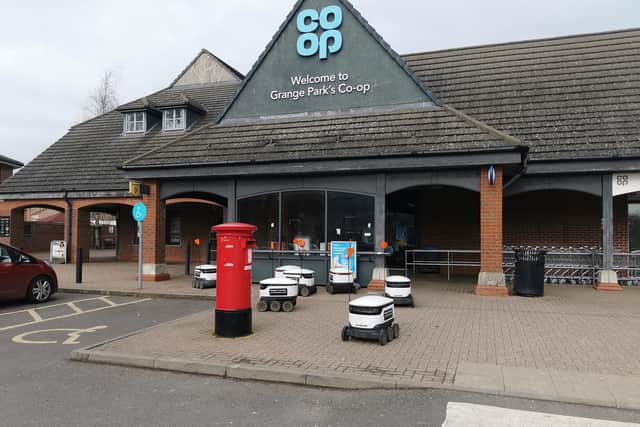 Grange Park Co-op is one of the five new areas which provide the delivery service