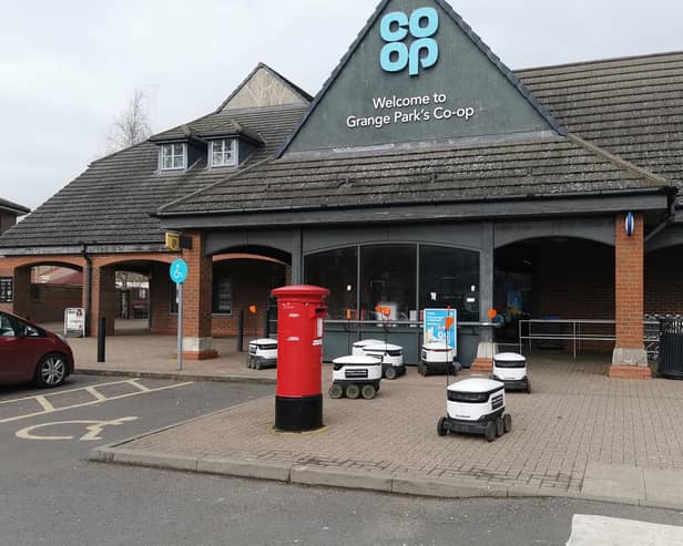Grange Park Co-op is one of the five new areas which provide the delivery service