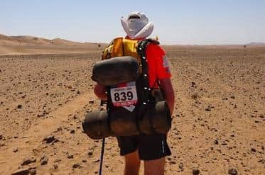 Andy has taken part in many challenges.