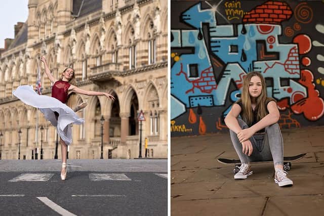 Photographs from last year's 'Urban Models of Northampton project.'