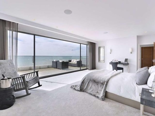 'Millionaire's Row' home on Western Esplanade, Hove, on the market for £3.25 million. Photo from Savills