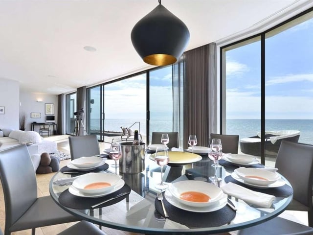 'Millionaire's Row' home on Western Esplanade, Hove, on the market for £3.25 million. Photo from Savills