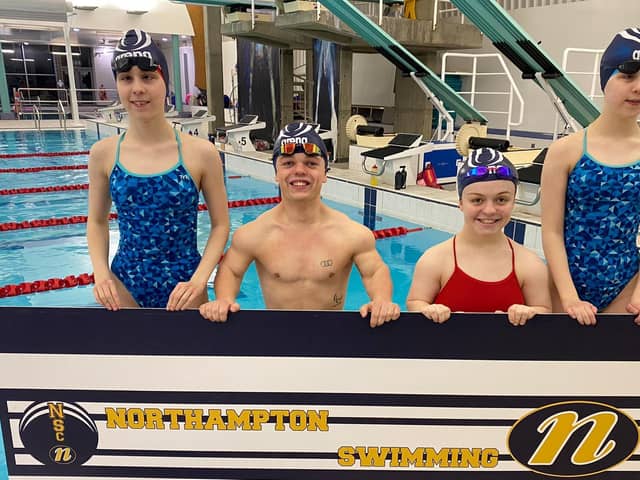 Northampton Swimming Club athletes Maisie Summers-Newton, Will Perry, Scarlett Humphrey and Eliza Humphrey have all been selected by Great Britain