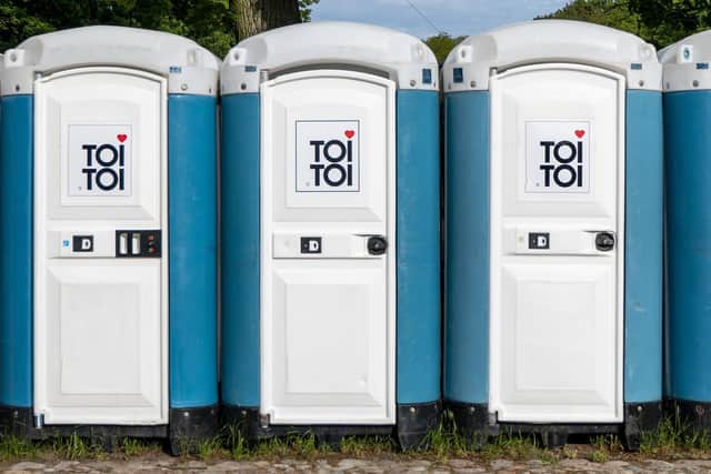 Police believe stolen portable loos are being sold online