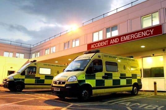 There were fewer patients at Northampton General Hospital A&E during February — but more had to wait longer to be seen