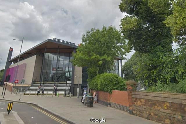 Two people were threatened with a machete while walking on Black Lion Hill, near Northampton station, on Monday night
