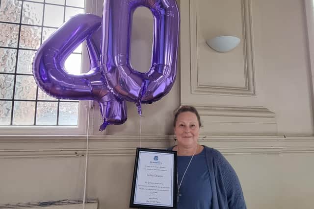 Lesley Deacon has worked at St Andrew's hospital for 42 years now.