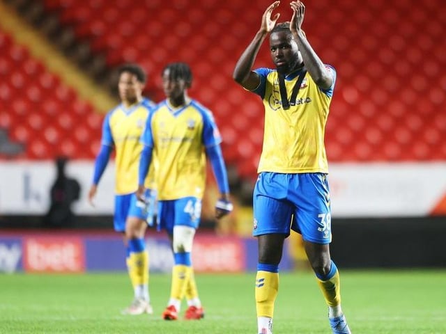 Southampton loan man Dynel Simeu comes with a £900,000 price tag.
Photo: Getty Images