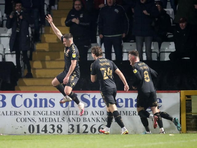 Unleashed the sweetest of strikes to set Cobblers on their way. Did so well to control his shot given the ball was bouncing and he came under pressure from a defender. Let nothing by him at the back, with with nearly every dangerous Boro attack instead coming down the opposite flank... 8 CHRON STAR MAN