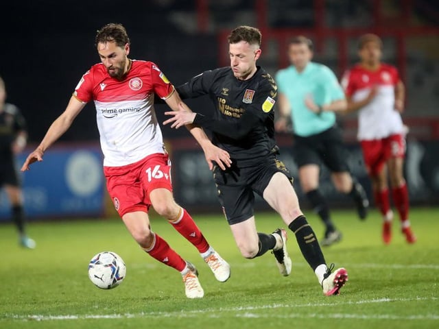 Good work to chase down a loose ball and deliver the cross which eventually led to Pinnock's second. Also played a part as Zimba raced away for a couple of late chances. A decent shift in the middle... 7
