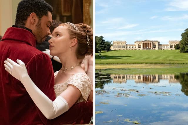 Some Bridgerton scenes were filmed close to Northamptonshire. (Photo: Netlfix/istock).