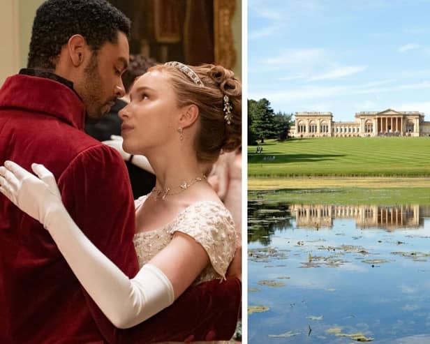 Some Bridgerton scenes were filmed close to Northamptonshire. (Photo: Netlfix/istock).