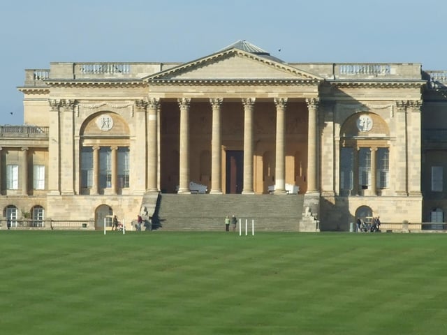 The Grade I listed home played host to Bridgerton cast and crew.
