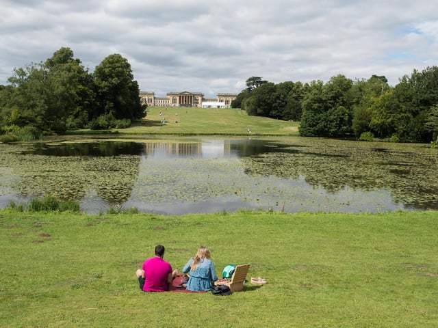 The Grade I listed home played host to Bridgerton cast and crew.