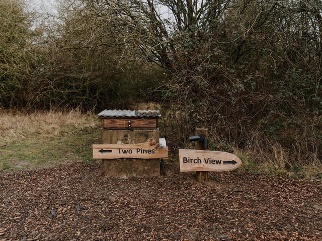 The site has a sister property called Two Pines 150 metres away and the two are 500m away from any other buildings leaving room to still feel secluded.