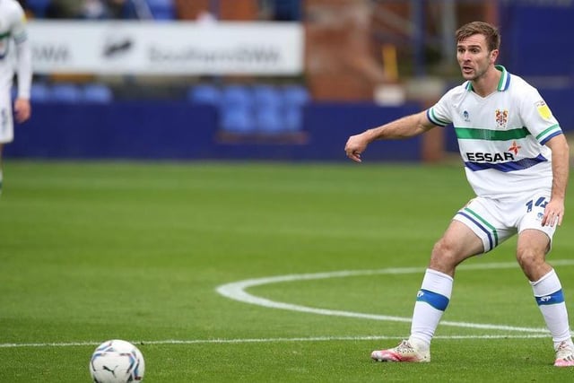 Callum McManaman is fast (74) but he's no idea how to defend (27). The Tranmere man has a 69 rating for dribbling and 62 for shooting.
Photo: Getty Images