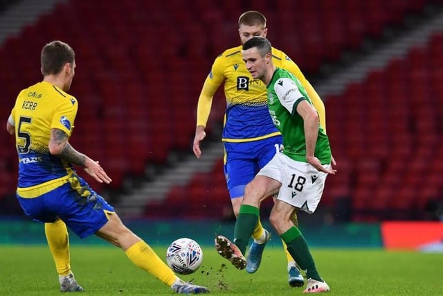 The Hibs loan man is rated as Mansfield Town' second best player. He has a very all-round game, with his ratings being dribbling (69), pace (67), shooting (66), passing (64) and physicality (63).
Photo: Getty Images