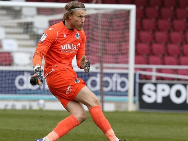 The Bristol Rovers keeper has a consistent game. His ratings include diving (66), positioning (66), reflexes (65), handling (64) and kicking (60).
Photo: Getty Images
