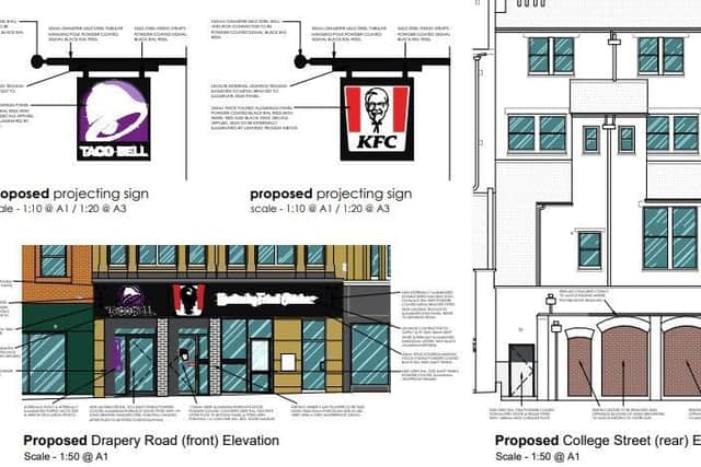 The nightclub could be split into two and converted into the popular fast food takeaways.