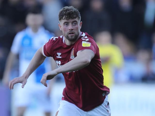 The central midfielder worked hard and tried to keep things ticking along for the Cobblers, but it was such a stop-start and bitty game. The midfield area was a bit of a battle ground, with not a lot of creativity on show... 5