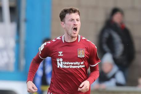 The attacking midfielder came closest to levelling the match for the Cobblers when his volley was superbly saved by visiting keeper James Belshaw. Tried to link play, but along with most others, struggled... 5