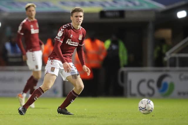 Cobblers defender Max Dyche
