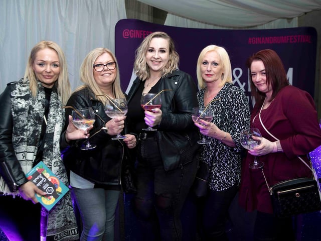 The Gin and Rum Festival at the Northampton County Cricket Ground on Saturday, March 18. Photo by Kirsty Edmonds.