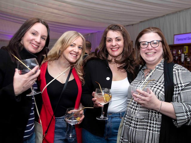 The Gin and Rum Festival at the Northampton County Cricket Ground on Saturday, March 18. Photo by Kirsty Edmonds.