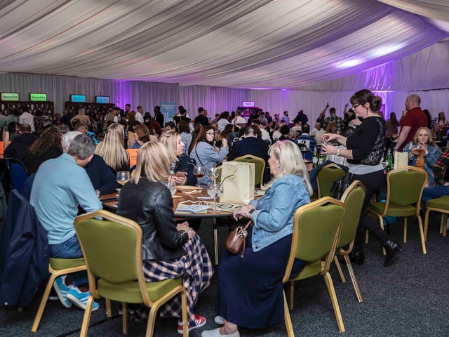 The Gin and Rum Festival at the Northampton County Cricket Ground on Saturday, March 18. Photo by Kirsty Edmonds.