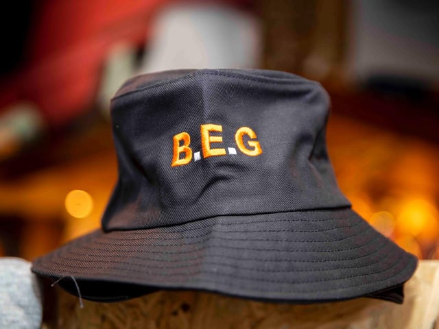 The official launch of Brinton Edward's 'bold' and 'daring' menswear collection under his new brand name, B.E.G at The Charles Bradlaugh public house in Northampton on Sunday, March 21. Photo by Kirsty Edmonds.