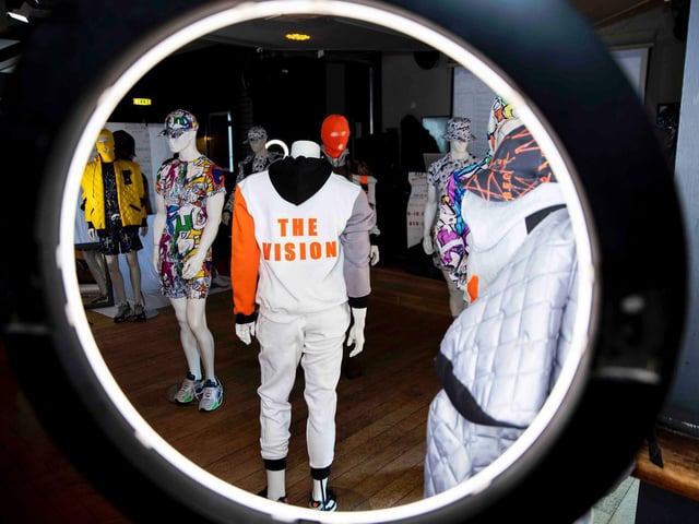 The official launch of Brinton Edward's 'bold' and 'daring' menswear collection under his new brand name, B.E.G at The Charles Bradlaugh public house in Northampton on Sunday, March 21. Photo by Kirsty Edmonds.