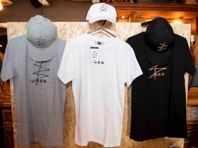 The official launch of Brinton Edward's 'bold' and 'daring' menswear collection under his new brand name, B.E.G at The Charles Bradlaugh public house in Northampton on Sunday, March 21. Photo by Kirsty Edmonds.