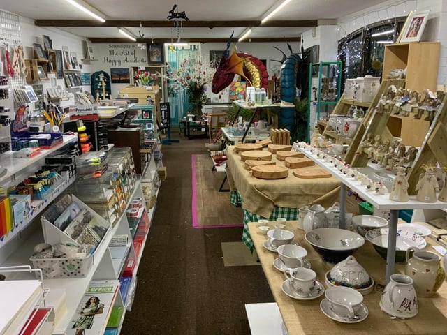 Lots of quirky things to see at the Braunston studio.