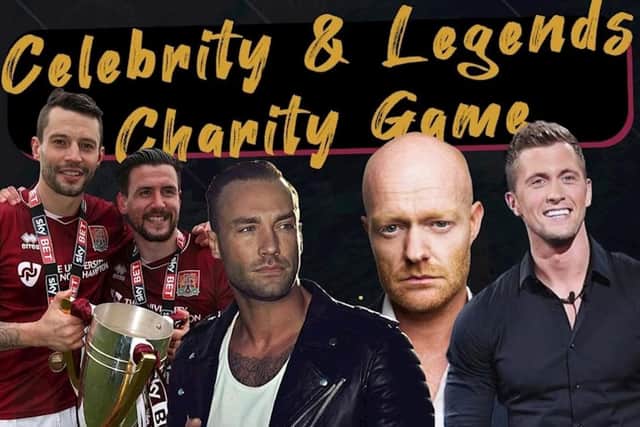 The event is bolstered by a series of celebrity faces