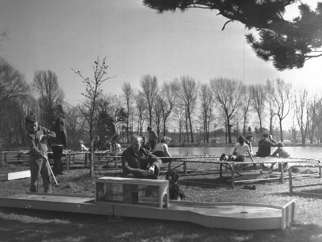 Abington Park from the Chron archives