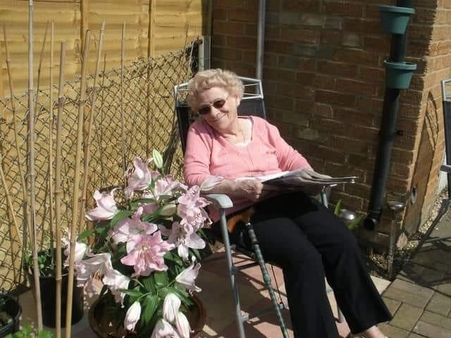"Happy heavenly Mother's Day to my beautiful mum, six years without you wish I could hug and kiss you again. I miss you every single day you, I'm sorry you can't meet your two new grandchildren and you won't be at your grandson's wedding in June, you are surely missed by everyone mum and nan and great nanny and, just to think, you would of been 100 years old in May." - From Corinne Winters.