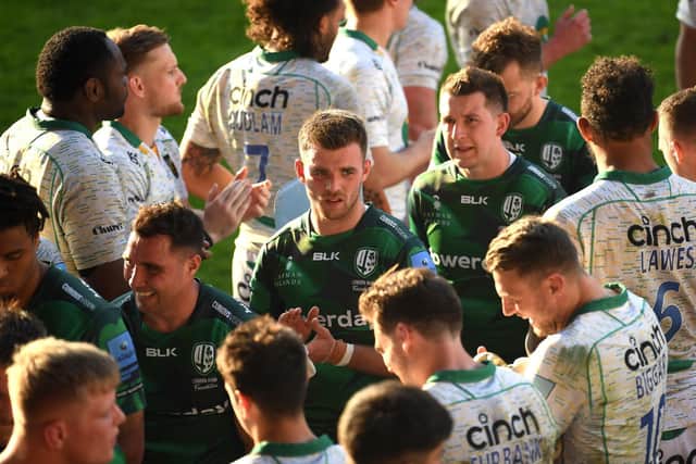 London Irish were beaten by Saints on Saturday afternoon