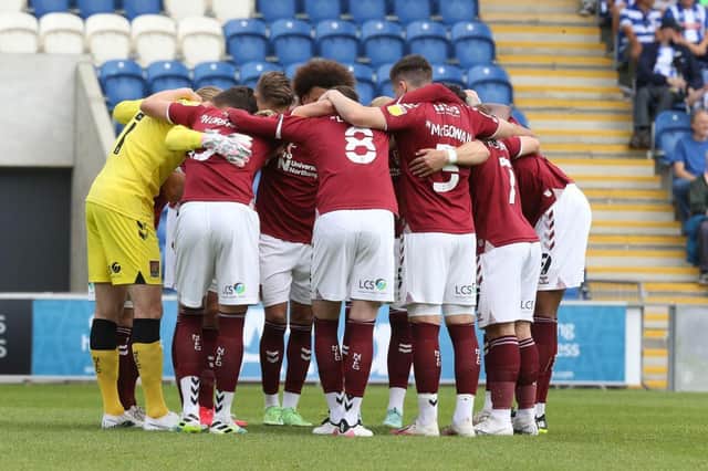 Cobblers had a high turnover of players last summer.