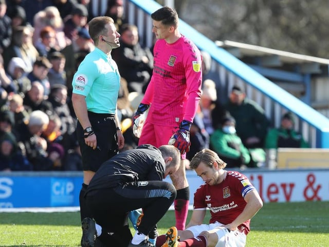 Started steadily but he was increasingly pushed back as Mansfield wrestled control and came under the cosh defensively. Doesn't offer the same explosiveness from left-back as Koiki... 5