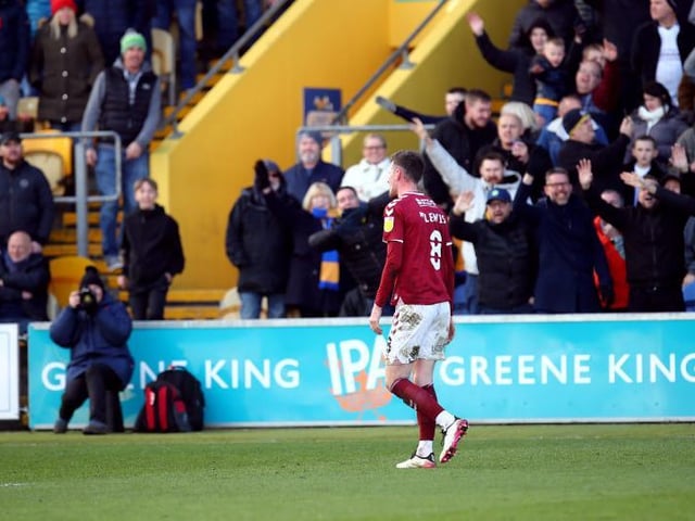 Had a decent first-half but drifted out of the game in the second and his emotions got the better of him as the red mist descended. His initial challenge was poor and then it was naive to shove Lapslie to the ground, leaving the referee with little option. Made his side's task much harder... 4