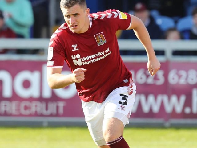 Became the pantomime villain after an early tussle with home skipper McLaughlin and it was the locals who had the last laugh. Excellent through pass set Pinnock away for Cobblers' best chance and another low cross was nearly turned in by Zimba... 6