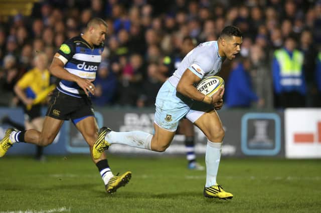 Luther Burrell scored when Saints last won at Bath, in December 2015