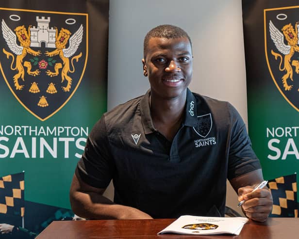 Josh Weru (picture: Northampton Saints)